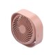 thumbnail image 1 of Ventilador de refrigeración de escritorio Tablero de mesa con alimentación por USB de bajo ruido 3 engranajes Mini ventilador eléctrico para el hotel de oficina en casa, rosa Scienceny HA5879-05B, 1 of 6