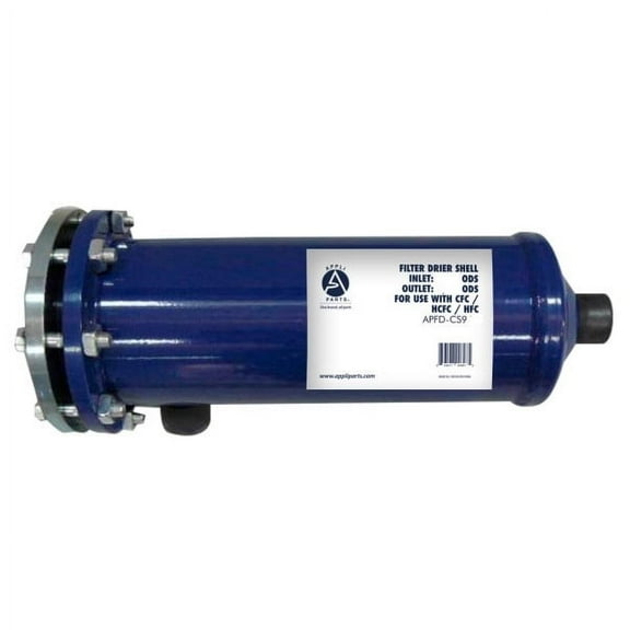 Appli Parts APFD-CS967 7/8 in ODF Suction Line Replaceable Core Filter Drier Shell, 2 Core, Universal Replacement for Refrigeration and Air Conditioning Applications, Max Pressure 500 psi