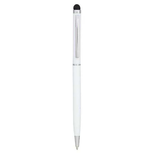 Bullet - Bolígrafo de aluminio modelo Joyce (Blanco)