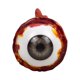 thumbnail image 4 of Anillo de globo ocular humano/zombi realista de tamaño natural de dos piezas con párpados para Halloween, Cos Play (azul infectado), 4 of 5