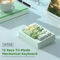 ThreeMode HotSwappable Digital Mechanical Keyboard Macro Definition