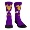 thumbnail image 2 of Unisex Rock Em Socks LSU Tigers Disney Three-Pack Crew Socks, 2 of 4
