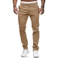 thumbnail image 2 of HUNGSON Men Skinny Slim Fit Casual Jeans Dyeing Stretch Straight Fashion Denim Pants, 2 of 5