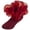 Red, variant on Girls Lace Ruffle Socks Double Frilly Princess Style Dress Socks Toddler Turn Cuff Socks Baby Ankle Socks (Red,1-3 Years)