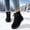 Black, variant on Women's Lace‑Up Winter Snow Boots, Lined Insulated Warm Ankle Booties, Non‑Slip Waterproof Outdoor Short Boots for Women Wine