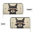 thumbnail image 3 of Wallets for Men With Money Clip, Retro Raccoon Graphic Print Mens Wallet With Credit Card Holder Gifts for Men, 3 of 7