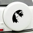 thumbnail image 5 of SPRING PARK Fashion Wolf Design Car Truck Body Window Reflective Decals Sticker Decoration, 5 of 6