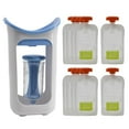 thumbnail image 3 of exprimidora de alimentos para bebés recién nacidos caseros con bolsas de almacenamiento, para almacenamiento en congelador o al - Azul perfecl exprimidor de frutas, 3 of 8