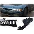 thumbnail image 2 of Spec-D Tuning HG-ACD90TR Honda Accord Ex Dx Black Type R Style Front Hood Grille, 2 of 2