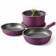 thumbnail image 1 of Juego De Sartenes 5 Piezas De Aluminio Con Antiadherente morado,MORADO, 1 of 7
