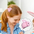 thumbnail image 7 of OAVQHLG3B Easter Decoration for Home Easter Decoration Stuffed Bunny Hair Clips For Girls Cute Hairpins Barrettes For Kids Teens Women Non Slip Hair Pins Hair Accessories For Baby Toddlers, 7 of 7