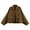 Brown, variant on Faux Suede Jacket Women Cropped Bomber Casual Vintage Coats Lapel Moto Jackets Fashion 2025 Fall Outerwears Orange, L