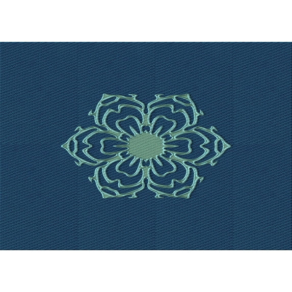 Ahgly Company Machine Washable Indoor Rectangle Transitional Blue Area Rugs, 8' x 10'