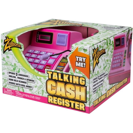 Alex Brands Zillionz Cash Register, Pink