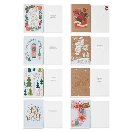 American Greetings Religious Christmas Cards with Envelopes, Bright Winter Designs (25-Count)