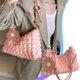 thumbnail image 4 of Bolso de mano para mujer, suave, plegable, para hombro, para llevar debajo del brazo, moderno, ligero, tipo tote, tipo bandolera., 4 of 7