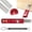 Red, variant on Multifunctional Marking Level Ruler, 3-in-1 Precision Scribing Tool for Rule & Mark, Pocket Level with Magnetic Attachment for Woodworking (Orange, Metric and Imperial Scales)