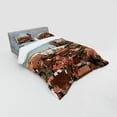 thumbnail image 2 of Ambesonne Colorful Bedding Set 4 Pcs, Nostalgic Lisbon City, Queen, Multicolor, 2 of 2