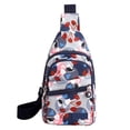 thumbnail image 1 of Bolso Pecho Mujer Crossbody Moda Bolso Cintura Bolsillo (Ginkgo Leaf), 1 of 6