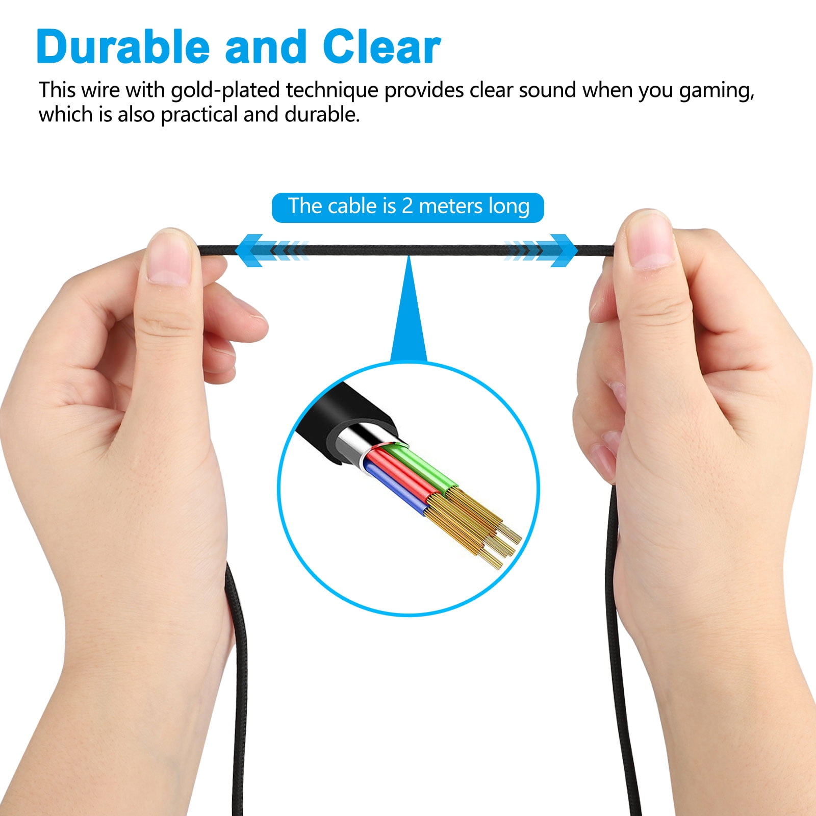Compatible For A10 0 Replacement Audio Extension Cable Inline Mute With Mic For Astro A10 A30 0 A50 Headsets Cord Lead Compatible With Xbox One Compatible For A10 0 Replacement Audio Extension Cable Inline Mute With Mic For Astro A10 A30 0 A50 Headsets Cord Lead Compatible With Xbox One