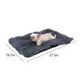 thumbnail image 3 of Anuirheih Dog Bed Medium Size Dog, Removable and Washable Thickened Non-slip Dog Mat Washable Soft Dog Blankets for Large Dogs (27.5x19.7x4.4inch,Dark Gray), 3 of 9
