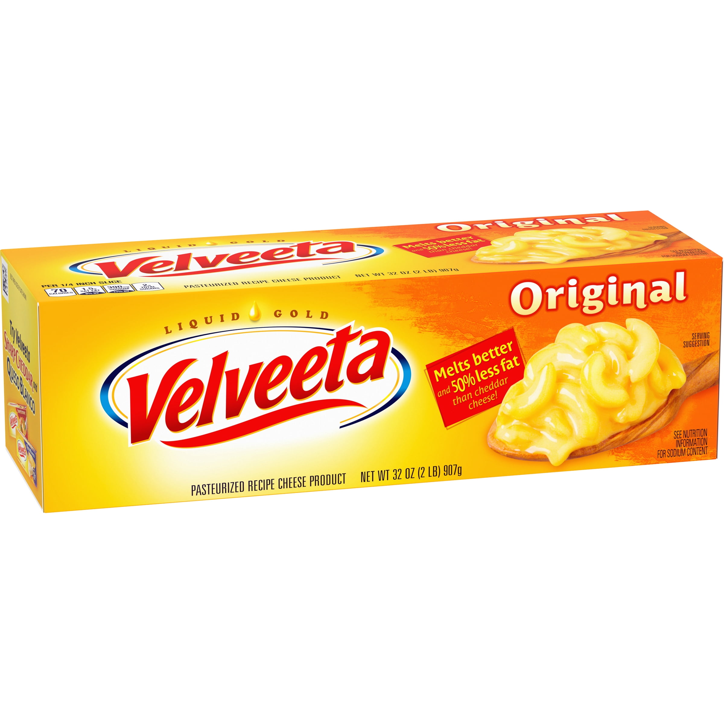 2 Pack) Velveeta Original Cheese 32 Oz. Box - Walmart.com 2 Pack) Velveeta Original Cheese 32 Oz. Box - Walmart.com
