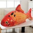 thumbnail image 3 of Cyprinus Carpio Fish Koi Carp Plush Toys, almohada de peces acuáticos de peluche realista para regalo, 20-140 CM, nuevo, 3 of 5