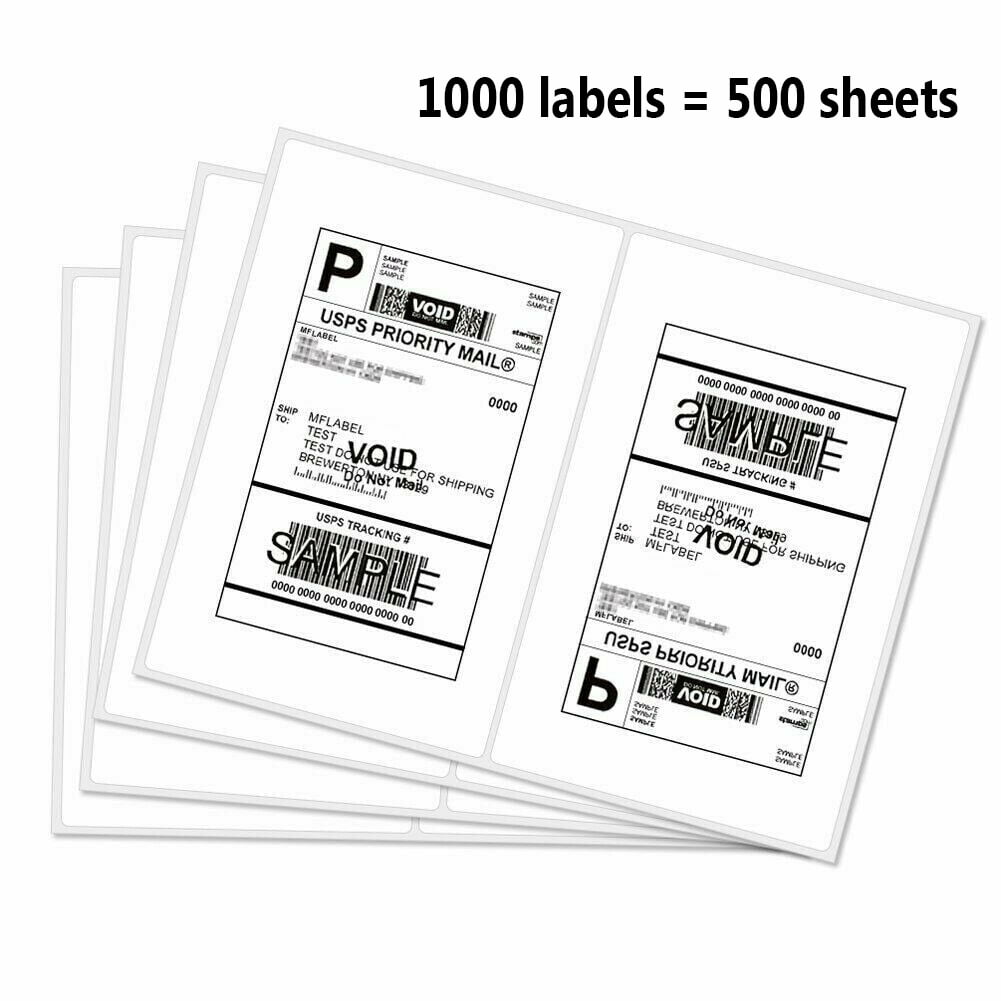 sjpack-shipping-labels-with-rounded-corner-half-sheet-self-adhesive