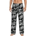 thumbnail image 2 of Goofa Horse Silhouette Printed Soft Pajama Pants for Men, Wide Leg Comfy Casual Lounge Yoga Pants-XX-Large, 2 of 9