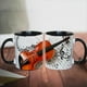 thumbnail image 4 of ¡Precios Bajos!, Taza de cerámica negra con interior de violín Akmoler, 4 of 6