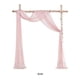 thumbnail image 5 of Advancent Tela drapeada respetuosa con el medio ambiente con de boda para celebración sostenible, suministros de fiesta de aplicación amplia Kits de decoración para fiestas rosa plateado, 5 of 6