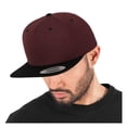 thumbnail image 2 of Yupoong Mens The Classic Premium Snapback 2-Tone Cap, 2 of 2