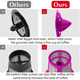 thumbnail image 3 of Filtros de café reutilizables K-Cup, filtros de café rellenables K-Cup para cafeteras Keurig 2.0 y 1.0, filtros reutilizables universales K-Cup compatibles con K200, K300, K350 y más (paquete de 6), 3 of 5