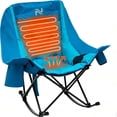 thumbnail image 2 of ABORON Heated Rocking Camping Chairs for Adults, Oversized Rocker Chair with Adjustable Heating, Portable Heated Lawn Chair for Outdoors - Black, 2 of 8