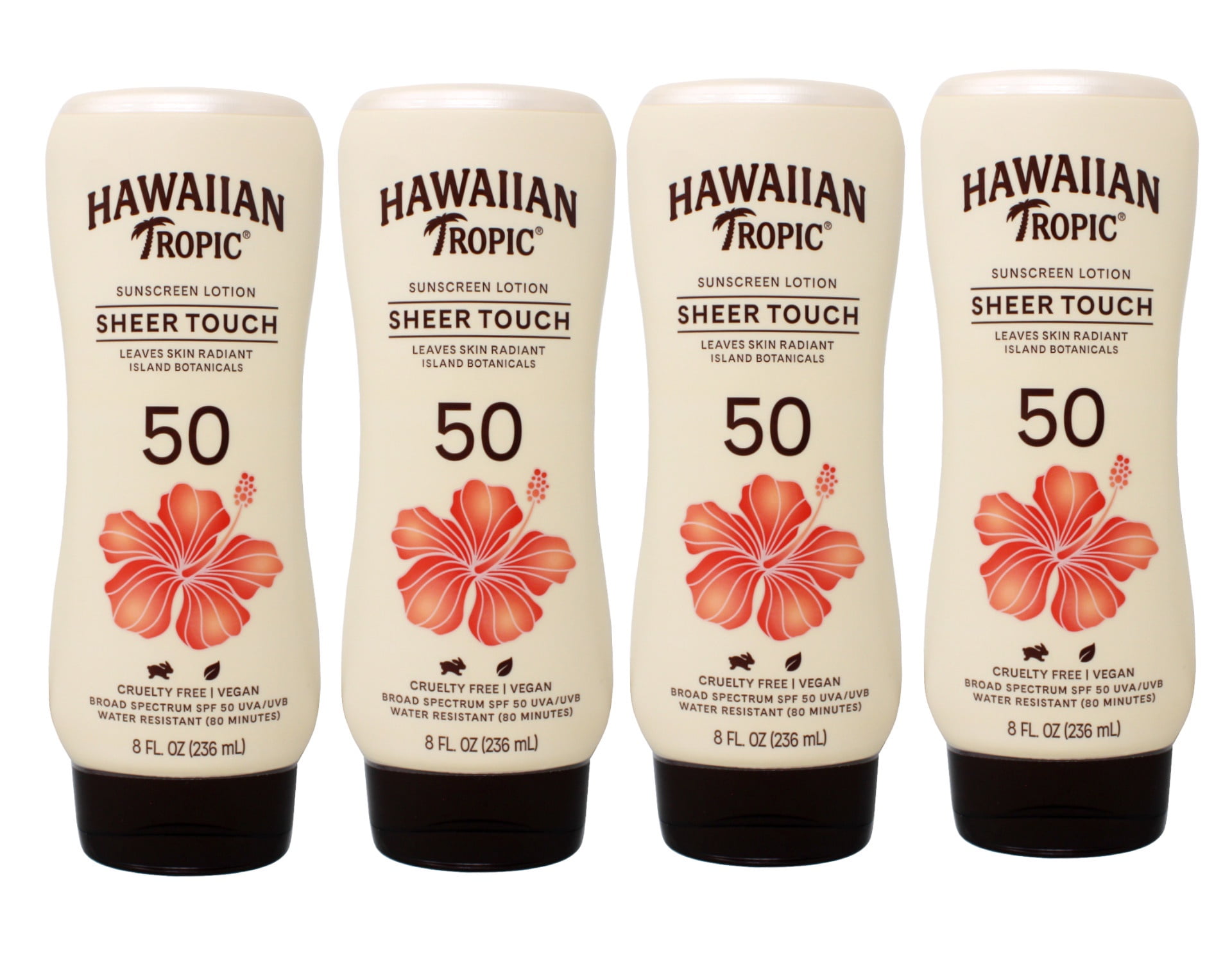 Hawaiian Tropic Sheer Touch Sunscreen Lotion, SPF 70, 8 Fl Oz