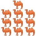 thumbnail image 2 of 10pcs Camel Figurines Lifelike Camel Models Miniature Animals Statues Action Figures, 2 of 8