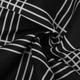 thumbnail image 6 of IROINNID Reduced Bermuda Shorts for Men Plaid Five-point Pants Suit Shorts Have Pockets Button Pants,Black, 6 of 6