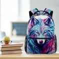 thumbnail image 5 of Lightweight Backpack Wolf School Bag Travel Laptop Daypack for Men Women Casual Rucksack, 5 of 6