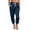 Dark Blue, variant on YYDGH Women Baggy Sweatpants High Waisted Yoga Pants with Pockets Activewear Joggers Sport Workout Pants Dark Blue Dark Blue
