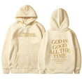 thumbnail image 2 of Christian Hoodies for Women 2025 God Is Good All The Time Hoodie with Pockets Hooded Sweatshirt Women Pullover, 2 of 5