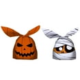 thumbnail image 5 of SSBSM 50 Pcs/Set Halloween Candy Bags Rabbit Ears Trick Or Treat Party Decoration Horror Wide Application Package Gift Reusable Pumpkin Baking Halloween Candy Pouch for Halloween, 5 of 8