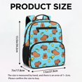 thumbnail image 7 of Aplkyhs Capybara Lemon Backpack for Students Age 6-18 School Bag Adjustable Straps Lightweight Water Repellent Backpack for School Travel, 7 of 7