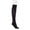 Deep Black, variant on Jobst Opaque SoftFit 15-20 Closed Toe Knee High Compression Stockings Midnight Navy Medium