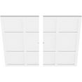 thumbnail image 2 of 36"OD x 1"ID x 12 1/2"C x 1"P Rubik Architectural Grade PVC Contemporary Ceiling Medallion, Two Piece, 2 of 11