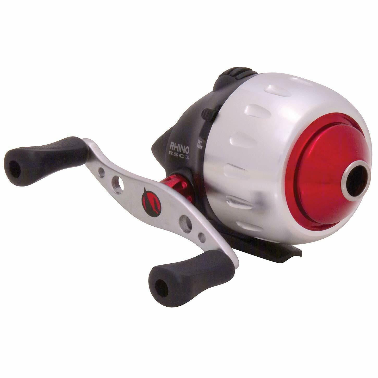 Zebco Rhino Spincast Reel, Size 3, 2.9:1 Gear Ratio, 17" Retrieve Rate, Ambidextrous