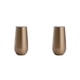 thumbnail image 1 of Naiovety Copas de cóctel de doble capa, copa de champán irrompible de acero inoxidable OZ, copa de tostado, vaso de vino de regalo dulce Dorado champagne arpox.180ml 2piezas Naiovety CBP277099, 1 of 5