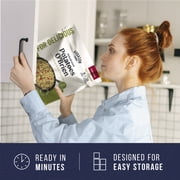 Augason Farms Shredded Potatoes O'Brien Resealable Bulk Pouch, Family Size, Emergency Food Supply, Everyday Meals, 18 Servings