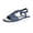 Navy, variant on Women's Hollow Out Breathable Sport Sandals Casual Summer Walking Shoes with Soft Cushion Insole Comfortable Fashion Sneaker Sandals