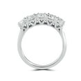 thumbnail image 2 of 1 1/4 ct 5-Stone Diamond Trellis Anniversary Ring 14k White Gold, 2 of 4