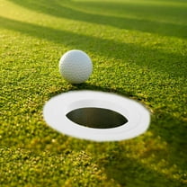 YSNOOWE 1 Set Golf Hole Cup Ring for Outdoor Training and All-Direction Practice